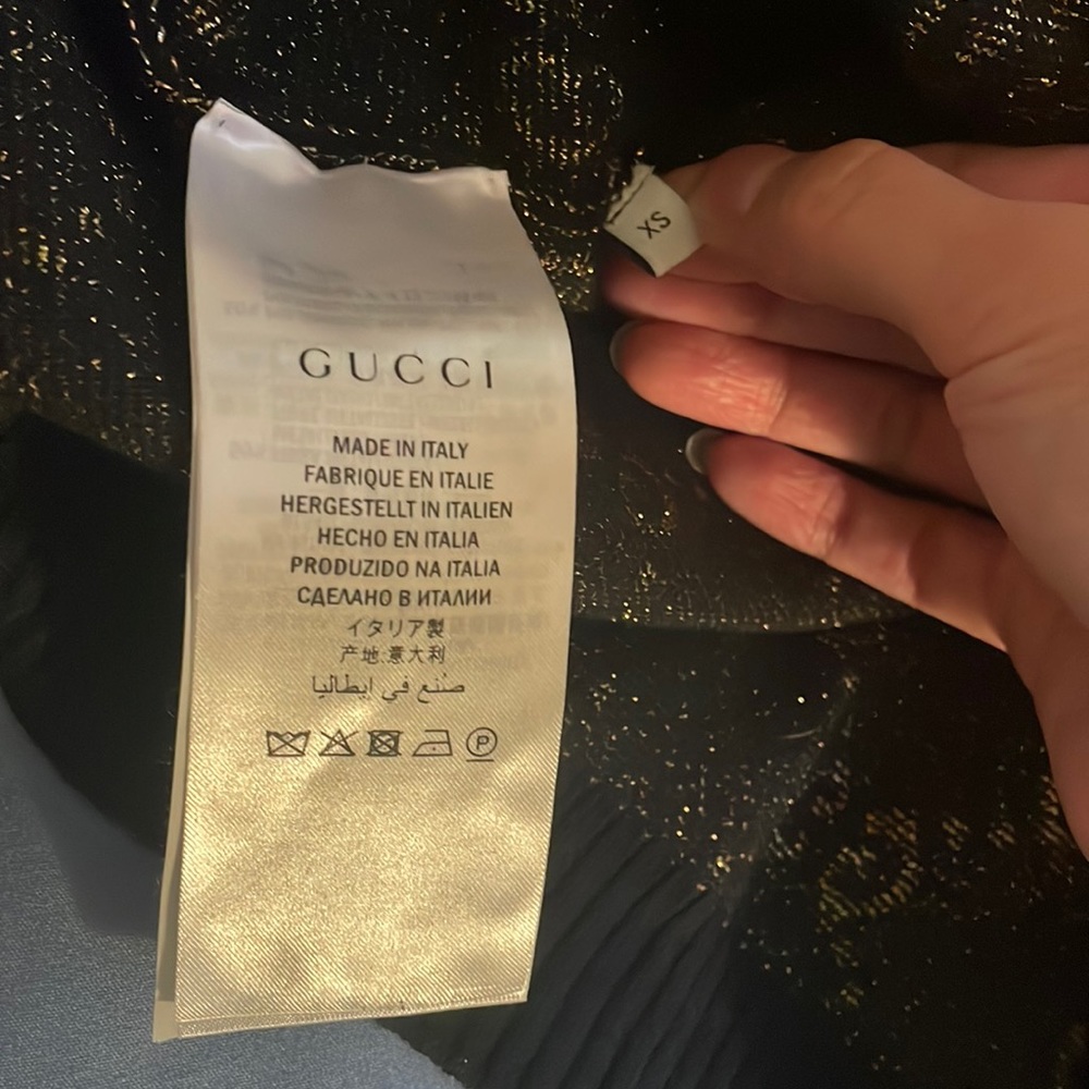 Gucci GG cotton lame top - Picture 5 of 5